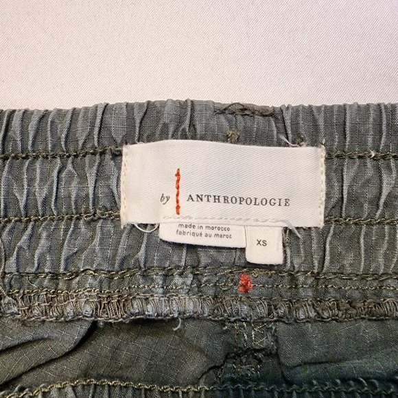 Anthropologie, Women's Jogger Pant, Size 25, Green, accent Trim, Casual, Relaxed - Picture 2 of 13